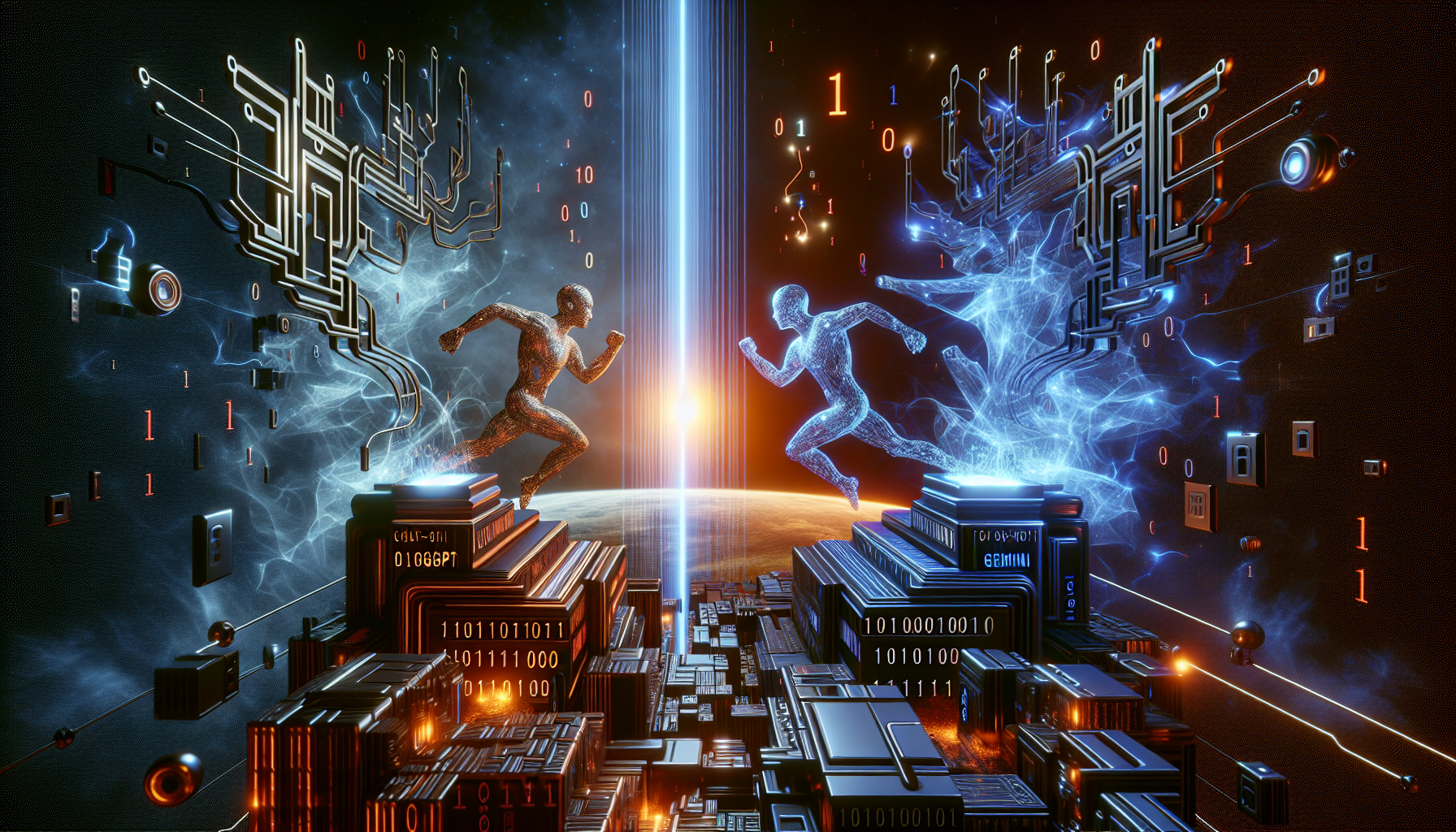 A Grande Disputa pela Supremacia na Inteligência Artificial: ChatGPT versus Gemini
