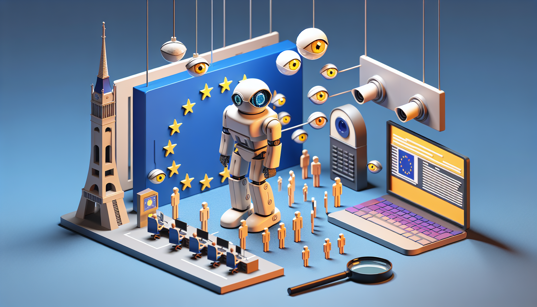 <b>ChatGPT Sob Vigilância: Europa Intensifica o Controle Sobre a Inteligência Artificial</b>