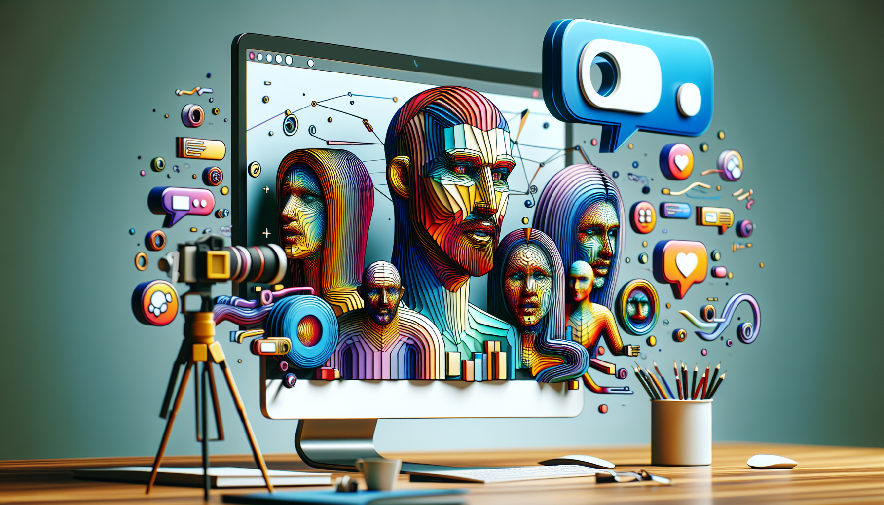 Caricaturas Digitais: O Novo Fenômeno Impulsionado pelo ChatGPT
