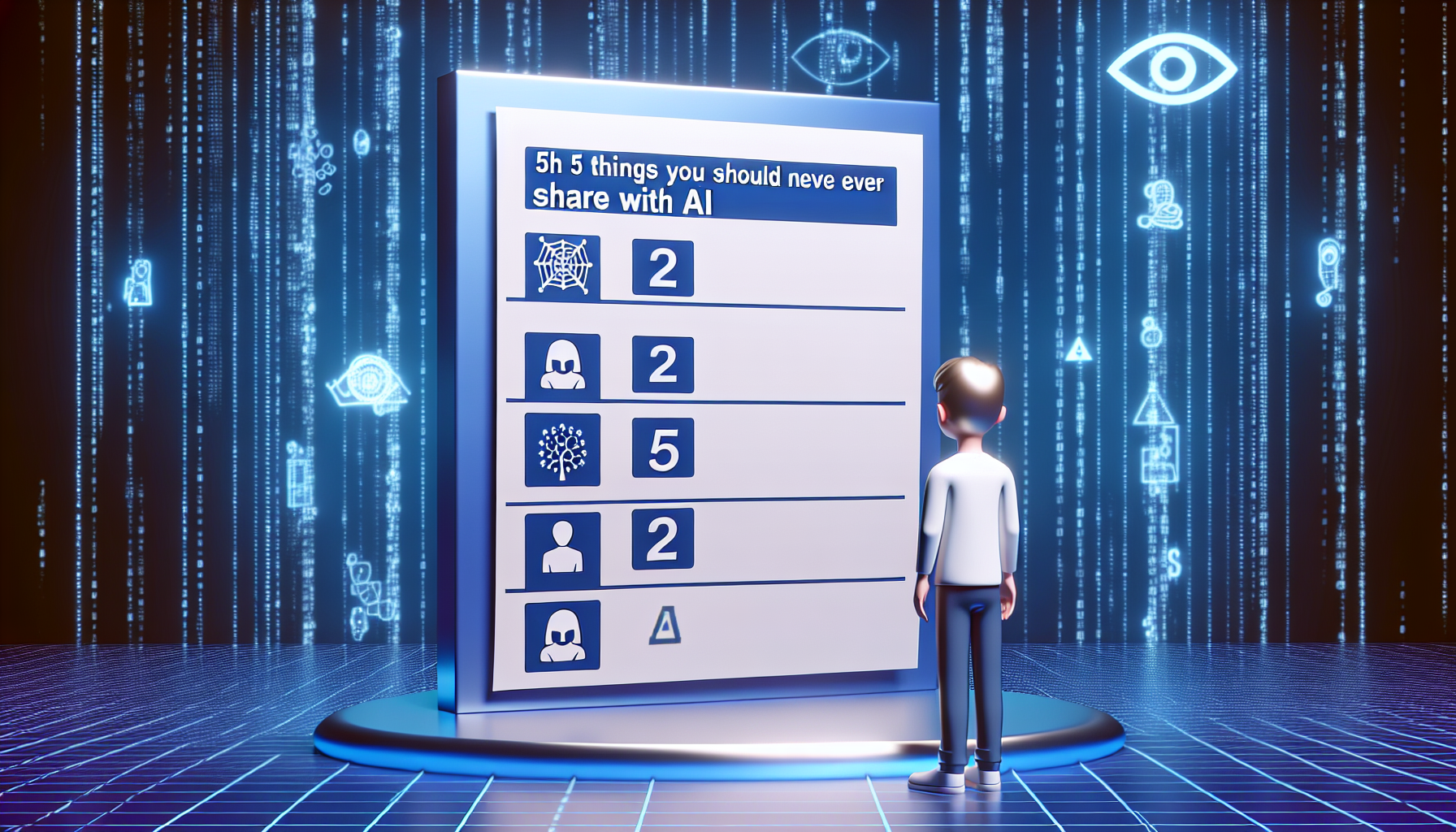 ChatGPT: 5 coisas que NUNCA deves partilhar com a IA