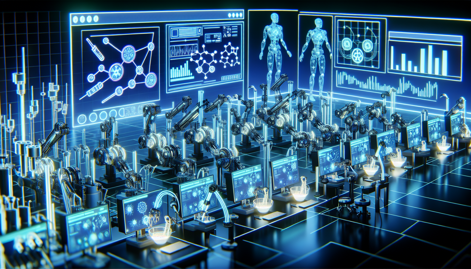 ChatGPT comanda laboratório de robôs em pesquisa biológica: a revolução da inteligência artificial no avanço científico