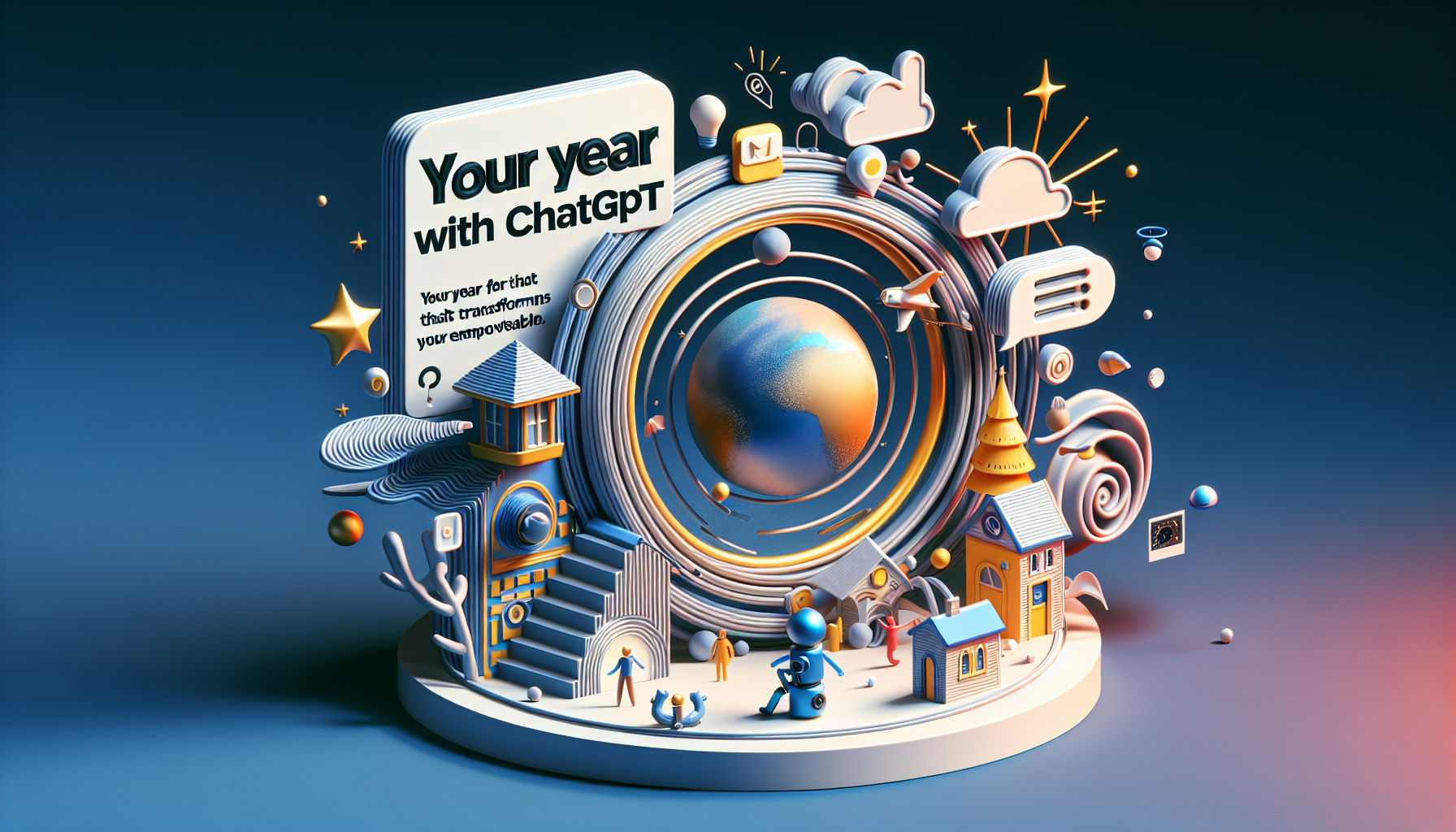 Descubra “Your Year With ChatGPT”: A Nova Funcionalidade que Transforma Seu Uso em Uma Experiência Inesquecível