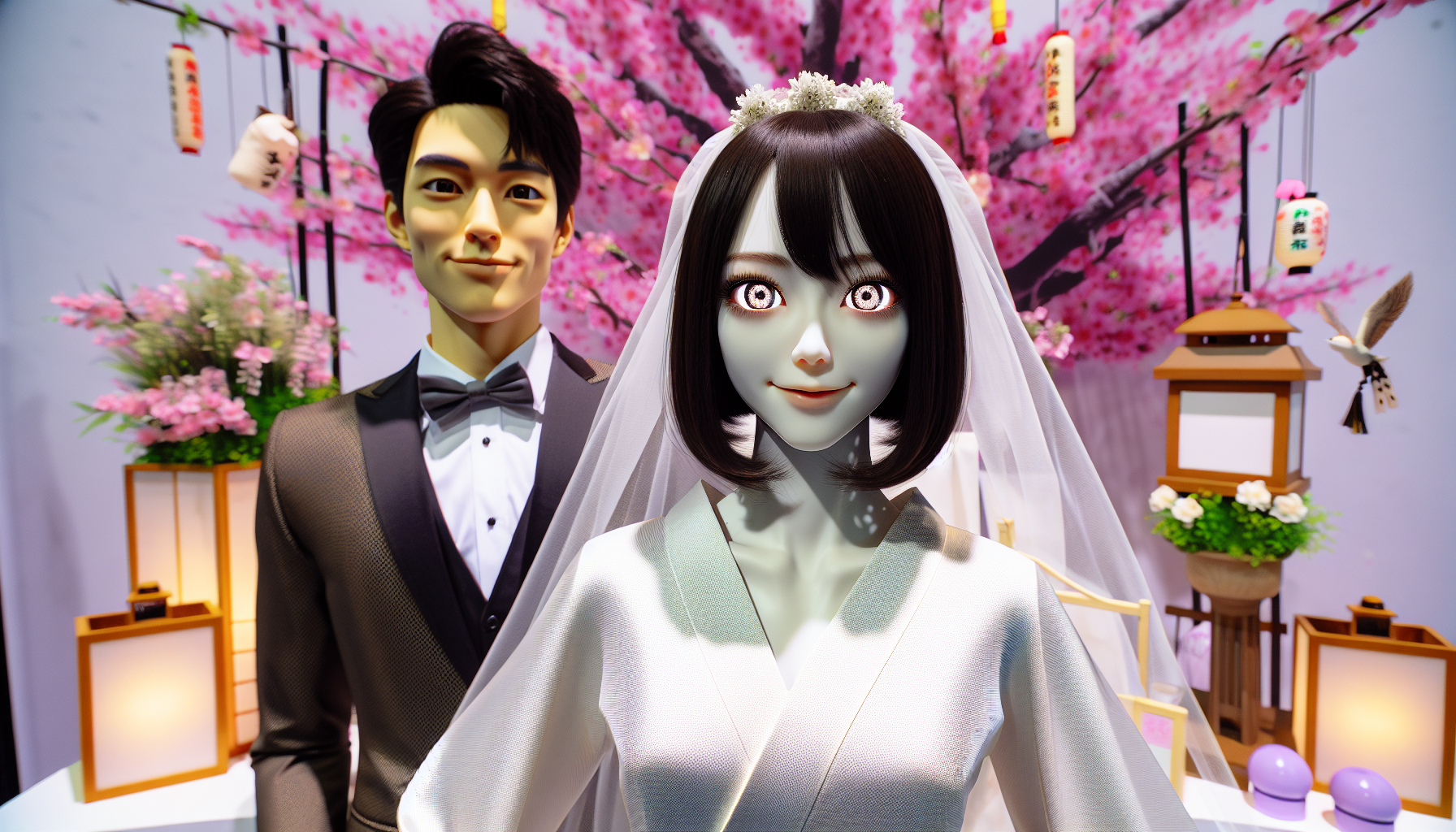 Japonesa celebra casamento inusitado com personagem criado pelo ChatGPT