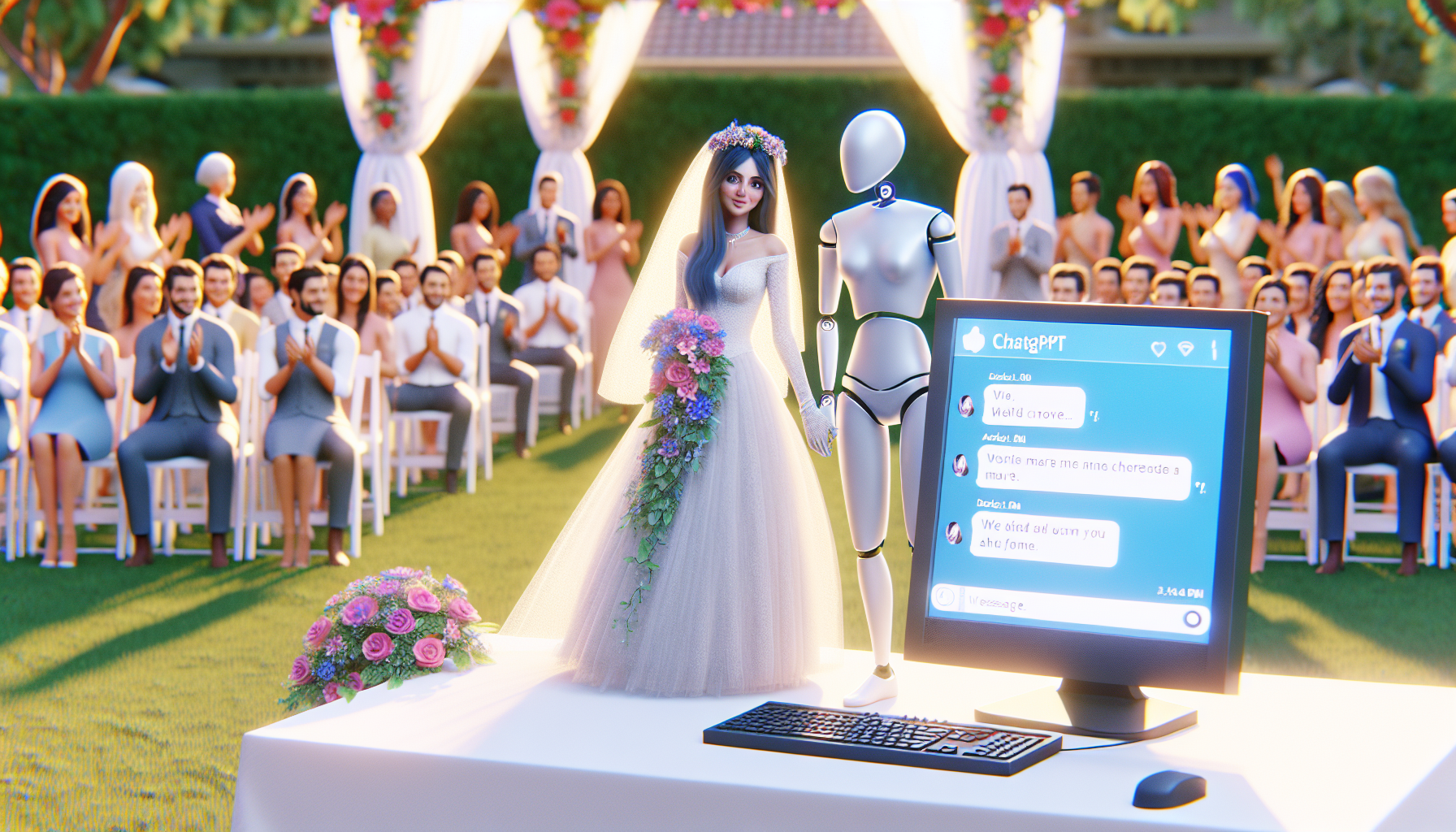 O Amor Virtual que Se Tornou Real: Mulher Casa-se com Personagem de Videojogo Criada via ChatGPT