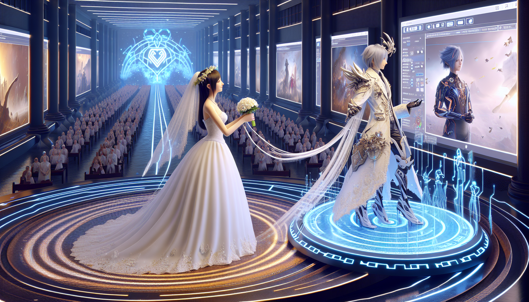 Quando a Realidade Encontra a Fantasia: Mulher Casa-se com Personagem de Videogame Criada via ChatGPT